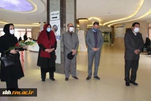 دیدار ریاست دانشگاه فنی و حرفه ای خراسان جنوبی و هیئت همراه با کارکنان بیمارستان رازی به مناسبت روز پرستار 5