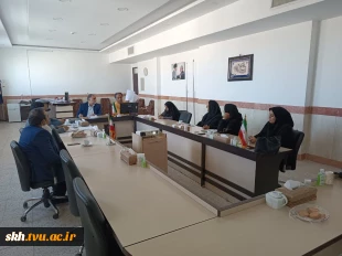 جلسه برنامه ریزی هفته پژوهش با حضور اعضاء هیأت علمی استان 2
