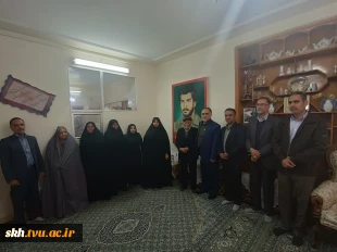بمناسبت بزرگداشت روز شهداء دیدار با خانواده شهید گرانقدرمحمدعلی پیشکار 2