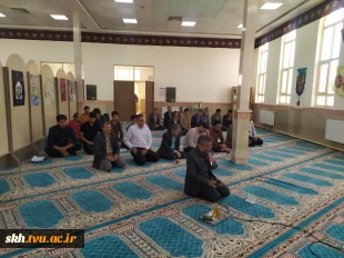 برگزاری مراسم زیارت عاشورا بمناسبت سالروز شکست آمریکا در صحرای طبس 9
