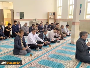 برگزاری مراسم زیارت عاشورا بمناسبت سالروز شکست آمریکا در صحرای طبس 12