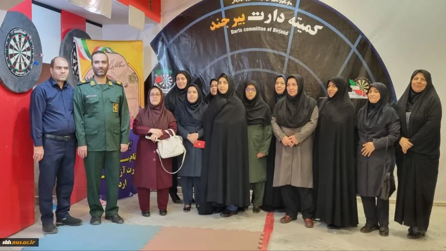 به مناسبت هفته تربیت بدنی برگزاری مسابقات دارت  2