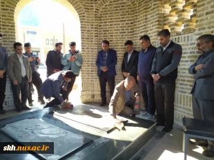 به مناسبت هفته بسیج مراسم غبار روبی و عطر افشانی مزار شهداء گمنام 4