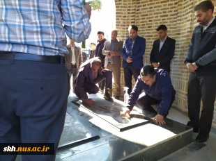 به مناسبت هفته بسیج مراسم غبار روبی و عطر افشانی مزار شهداء گمنام 5