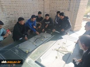 به مناسبت هفته بسیج مراسم غبار روبی و عطر افشانی مزار شهداء گمنام 12