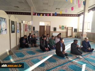بمناسبت هفته بسیج برگزاری قرائت پرفیض دعای زیارت عاشورا  3