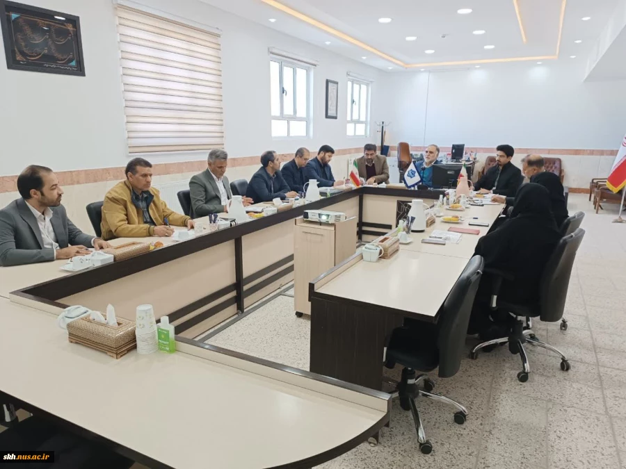 نشست آمایش وساماندهی رشته های تحصیلی در دانشگاه ملی مهارت واحد استان خراسان جنوبی برگزار شد. 5