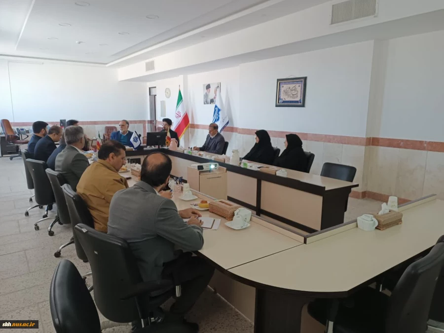 نشست آمایش وساماندهی رشته های تحصیلی در دانشگاه ملی مهارت واحد استان خراسان جنوبی برگزار شد. 7