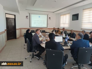 نشست آمایش وساماندهی رشته های تحصیلی در دانشگاه ملی مهارت واحد استان خراسان جنوبی برگزار شد. 8