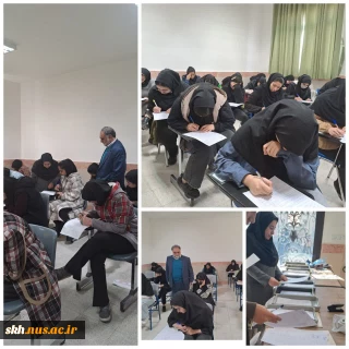 بازدید رئیس دانشگاه ملی مهارت واحد استان خراسان جنوبی از حوزه امتحانات دانشگاه ملی مهارت دختران بیرجند