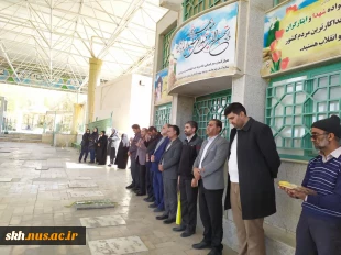 غبار روبی مزار شهداء بمناسبت ایام الله دهه فجر و پیروزی انقلاب اسلامی 2