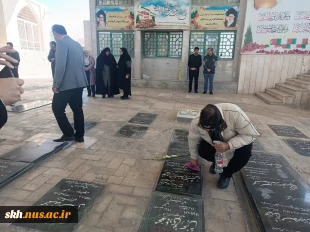 غبار روبی مزار شهداء بمناسبت ایام الله دهه فجر و پیروزی انقلاب اسلامی 6