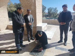 غبار روبی مزار شهداء بمناسبت ایام الله دهه فجر و پیروزی انقلاب اسلامی 11