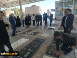 غبار روبی مزار شهداء بمناسبت ایام الله دهه فجر و پیروزی انقلاب اسلامی 13
