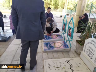 غبار روبی مزار شهداء بمناسبت ایام الله دهه فجر و پیروزی انقلاب اسلامی 15