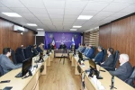 با حضور حجت‌الاسلام و المسلمین دکتر مصطفی رستمی، دکتر زمانی و اعضای هیئت رئیسه دانشگاه برگزار شد:
مراسم معارفه مسئول نهاد نمایندگی مقام معظم رهبری در دانشگاه ملی مهارت 4