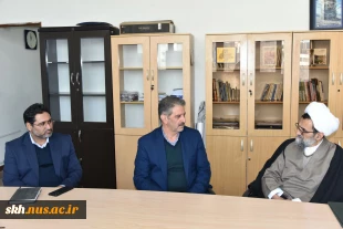 با حضور حجت‌الاسلام و المسلمین دکتر مصطفی رستمی، دکتر زمانی و اعضای هیئت رئیسه دانشگاه برگزار شد:
مراسم معارفه مسئول نهاد نمایندگی مقام معظم رهبری در دانشگاه ملی مهارت 9