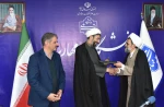 با حضور حجت‌الاسلام و المسلمین دکتر مصطفی رستمی، دکتر زمانی و اعضای هیئت رئیسه دانشگاه برگزار شد:
مراسم معارفه مسئول نهاد نمایندگی مقام معظم رهبری در دانشگاه ملی مهارت 11