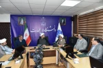 با حضور حجت‌الاسلام و المسلمین دکتر مصطفی رستمی، دکتر زمانی و اعضای هیئت رئیسه دانشگاه برگزار شد:
مراسم معارفه مسئول نهاد نمایندگی مقام معظم رهبری در دانشگاه ملی مهارت 12