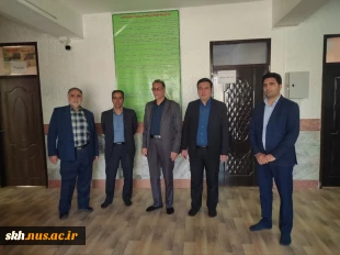 بازدید رئیس دانشگاه ملی ومهارت استان خراسان جنوبی و هیات همراه از آموزشکده ملی مهارت پسران فردوس 2