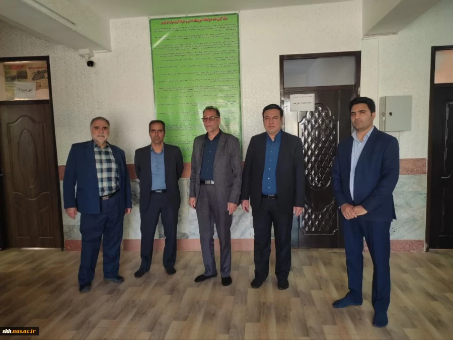 بازدید رئیس دانشگاه ملی ومهارت استان خراسان جنوبی و هیات همراه از آموزشکده ملی مهارت پسران فردوس 2