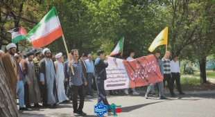 تجمع ضد صهیونیستی در حمایت از مردم مظلوم غزه با دانشگاههای سراسر کشور 8