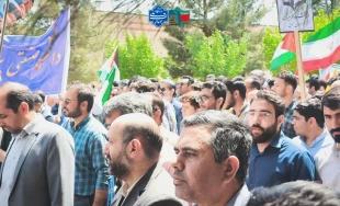 تجمع ضد صهیونیستی در حمایت از مردم مظلوم غزه با دانشگاههای سراسر کشور 9