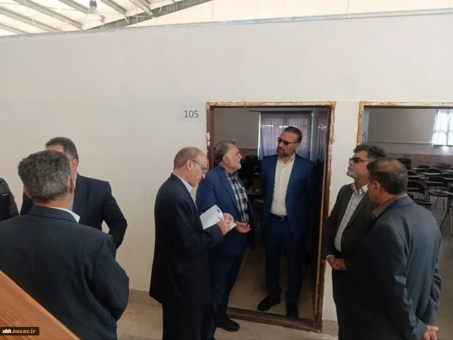 بازدید مدیر کل محترم دفتر مرکزی حراست دانشگاه ملی مهارت جناب آقای دکتر گنجی و هیأت همراه 7
