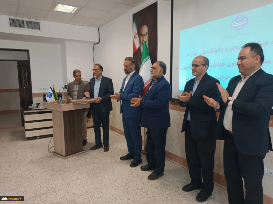 بازدید مدیرکل محترم دفتر مرکزی حراست دانشگاه ملی مهارت جناب آقای دکتر گنجی و هیأت همراه 5