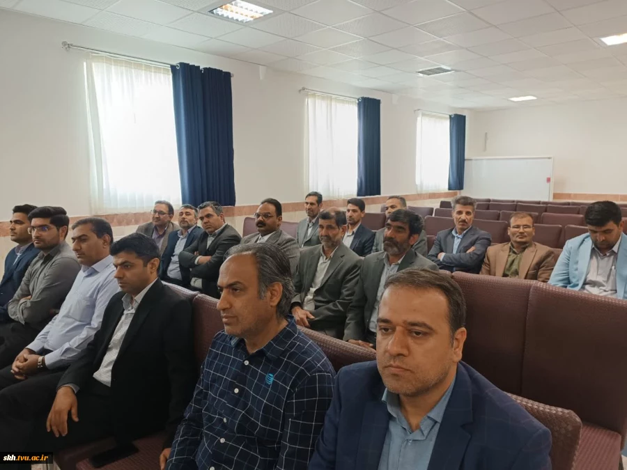 بازدید مدیرکل محترم دفتر مرکزی حراست دانشگاه ملی مهارت جناب آقای دکتر گنجی و هیأت همراه 30