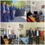 بازدید معاونت حفاظت فیزیکی دفتر مرکزی حراست و مسئول امور استانی دفتر مرکزی حراست و هیأت همراه از آموزشکده دختران بیرجند