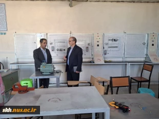 بازدید مدیران محترم دفتر مرکزی حراست دانشگاه ملی  مهارت به همراه ریاست محترم دانشگاه ملی مهارت استان خراسان جنوبی 3