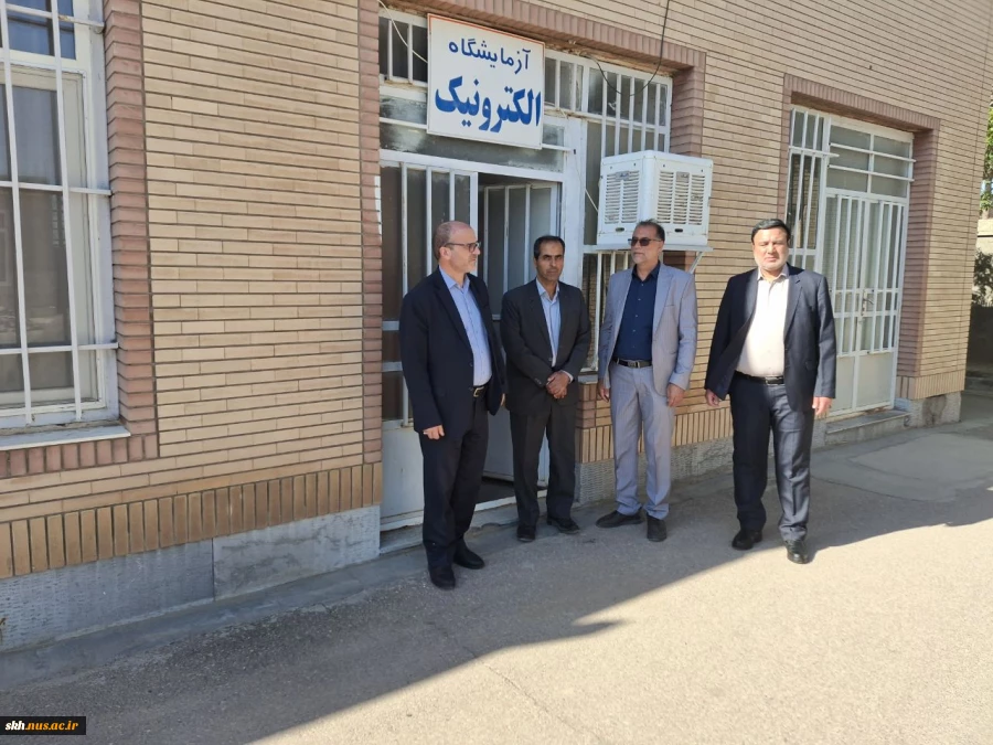 بازدید مدیران محترم دفتر مرکزی حراست دانشگاه ملی  مهارت به همراه ریاست محترم دانشگاه ملی مهارت استان خراسان جنوبی 4