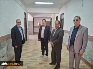 بازدید معاونت حفاظت فیزیکی دفتر مرکزی حراست و مسئول امور استانی دفتر مرکزی حراست به همراه مسئولین استان  خراسان جنوبی از آموزشکده های دختران بیرجند و پسران فردوس 2