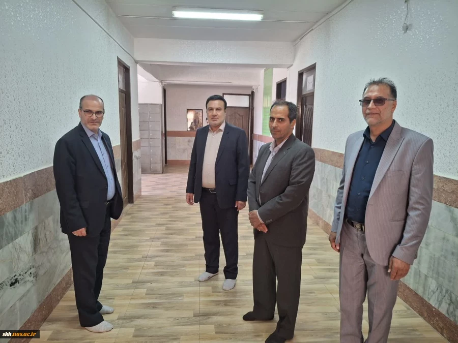 بازدید معاونت حفاظت فیزیکی دفتر مرکزی حراست و مسئول امور استانی دفتر مرکزی حراست به همراه مسئولین استان  خراسان جنوبی از آموزشکده های دختران بیرجند و پسران فردوس 2