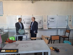بازدید معاونت حفاظت فیزیکی دفتر مرکزی حراست و مسئول امور استانی دفتر مرکزی حراست به همراه مسئولین استان  خراسان جنوبی از آموزشکده های دختران بیرجند و پسران فردوس 3