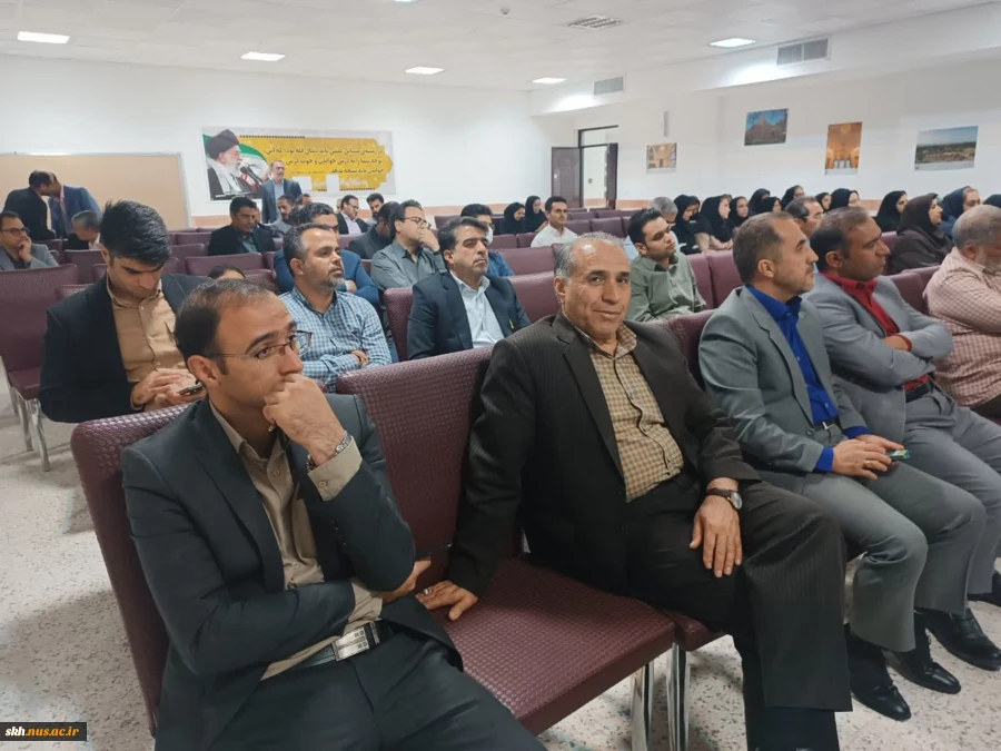 جشن روز استاد و تقدیر از اساتید سرآمد آموزشی دانشگاه ملی مهارت واحد استانی خراسان جنوبی 16