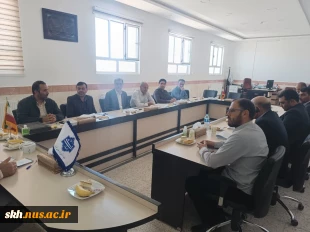 جلسه تبادل نظر یادواره شهدای دانشجو ومنتسب به کارکنان دانشگاه ملی مهارت واحد استانی خراسان جنوبی برگزار شد. 6