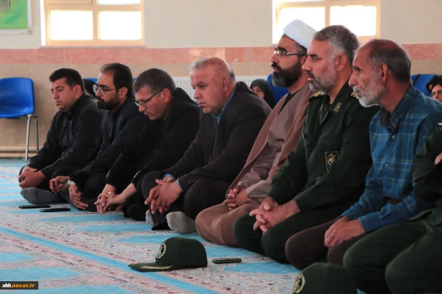 مراسم یادبود شهدای اقتدار دانش آموخته آموزشکده پسران بیرجند شهیدمهندس مهدی زیبا و شهید مهندس اسماعیل نادی مقدم 18