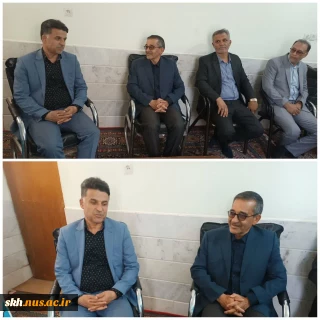 دیدار ریاست دانشگاه ملی مهارت واحداستانی خراسان جنوبی با رئیس سابق دانشگاه ملی مهارت طبس 