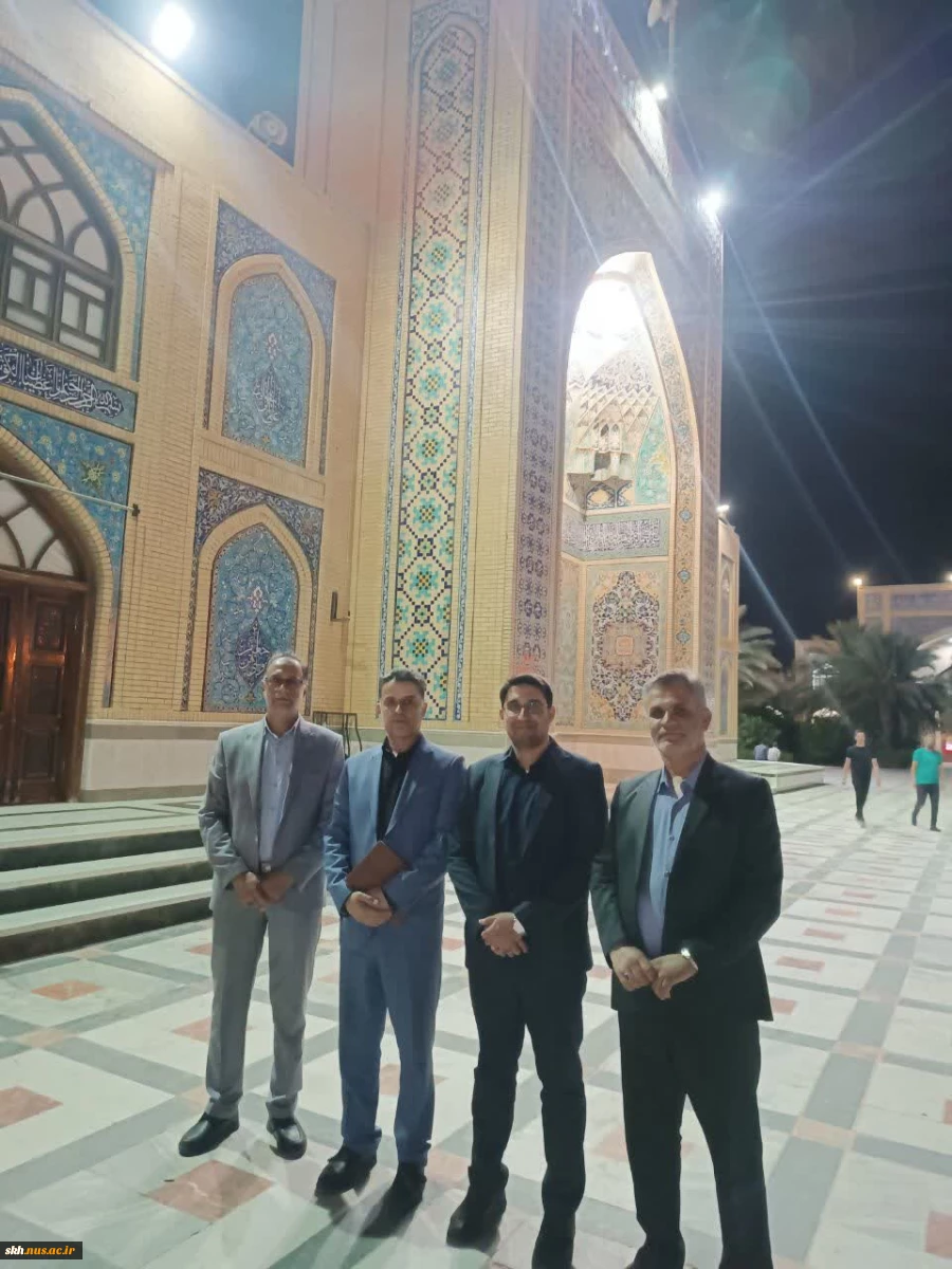 حضور دکتر علیرضا جهانگیر سرپرست دانشگاه ملی مهارت واحد استانی خراسان جنوبی وهیات همراه در جلسه یادبود معدن کاران آسمانی  2
