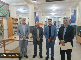 حضور دکتر علیرضا جهانگیر سرپرست دانشگاه ملی مهارت واحد استانی خراسان جنوبی وهیات همراه در جلسه یادبود معدن کاران آسمانی  6