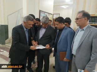 حضور دکتر علیرضا جهانگیر سرپرست دانشگاه ملی مهارت واحد استانی خراسان جنوبی وهیات همراه در جلسه یادبود معدن کاران آسمانی  7