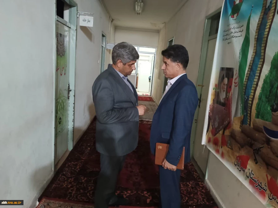 بازدید دکترعلیرضا جهانگیر سرپرست دانشگاه ملی مهارت واحد استانی خراسان جنوبی از دانشکده کشاورزی سرایان 2