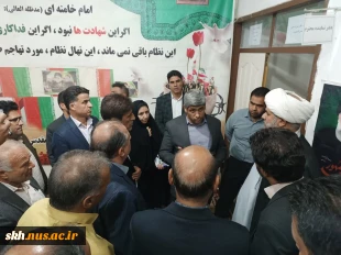 بازدید دکترعلیرضا جهانگیر سرپرست دانشگاه ملی مهارت واحد استانی خراسان جنوبی از دانشکده کشاورزی سرایان 4