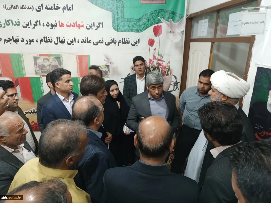 بازدید دکترعلیرضا جهانگیر سرپرست دانشگاه ملی مهارت واحد استانی خراسان جنوبی از دانشکده کشاورزی سرایان 4