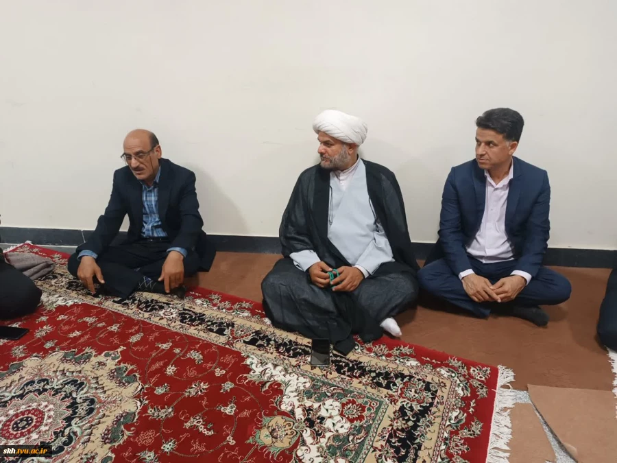 بازدید دکترعلیرضا جهانگیر سرپرست دانشگاه ملی مهارت واحد استانی خراسان جنوبی از دانشکده کشاورزی سرایان 7