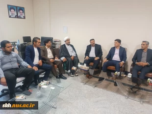 بازدید دکترعلیرضا جهانگیر سرپرست دانشگاه ملی مهارت واحد استانی خراسان جنوبی از دانشکده کشاورزی سرایان 9