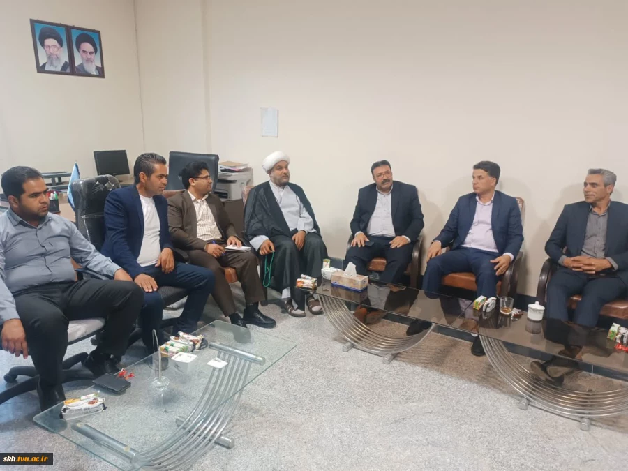 بازدید دکترعلیرضا جهانگیر سرپرست دانشگاه ملی مهارت واحد استانی خراسان جنوبی از دانشکده کشاورزی سرایان 9