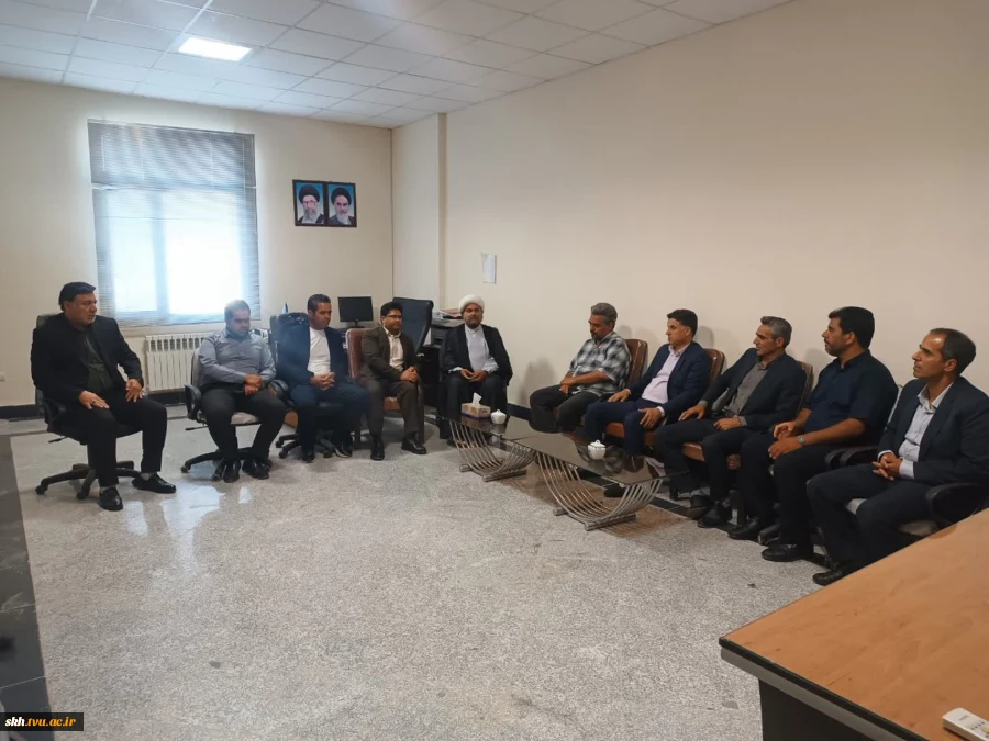 بازدید دکترعلیرضا جهانگیر سرپرست دانشگاه ملی مهارت واحد استانی خراسان جنوبی از دانشکده کشاورزی سرایان 12
